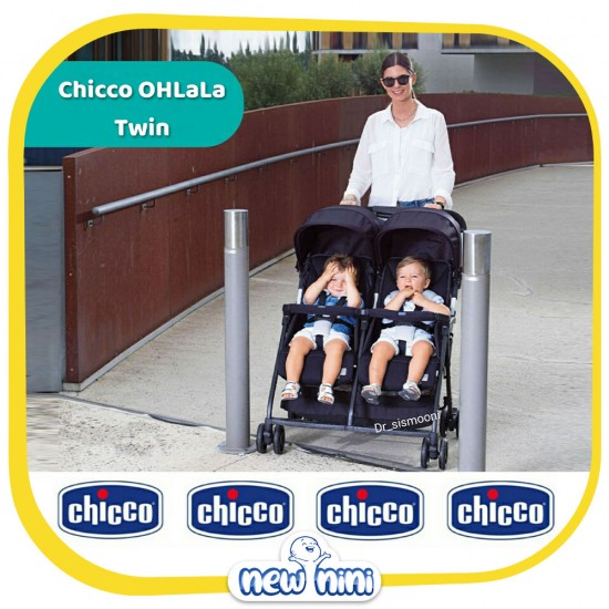 کالسکه دوقلو چیکو | Chicco مدل OHlalà Twin