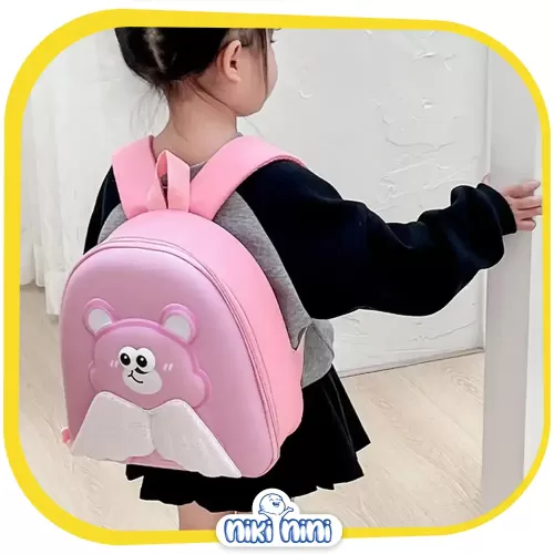 کوله پشتی کودک طرح خرسی